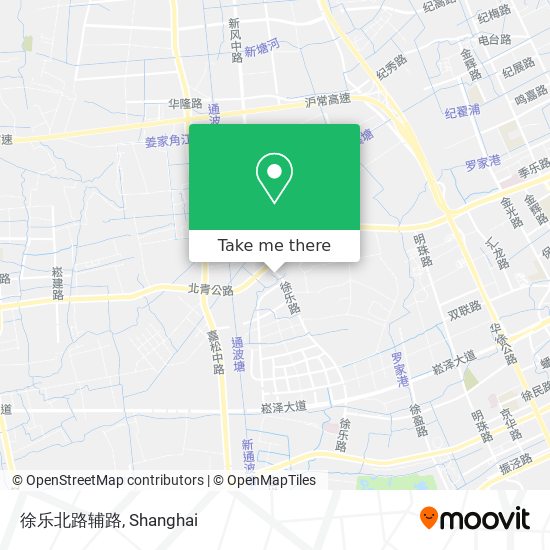 徐乐北路辅路 map