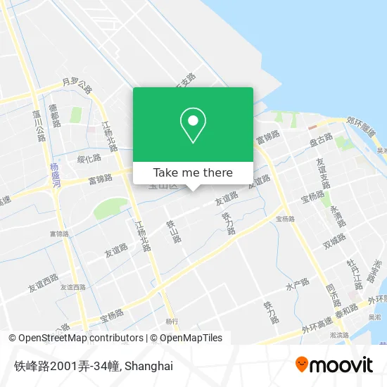 铁峰路2001弄-34幢 map