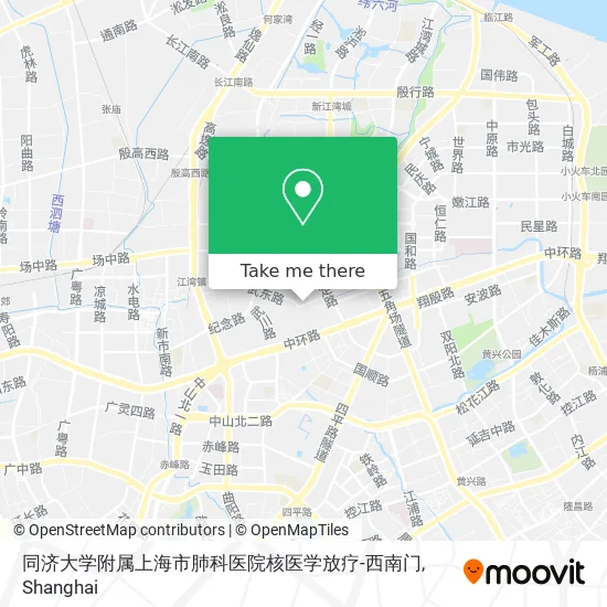 同济大学附属上海市肺科医院核医学放疗-西南门 map