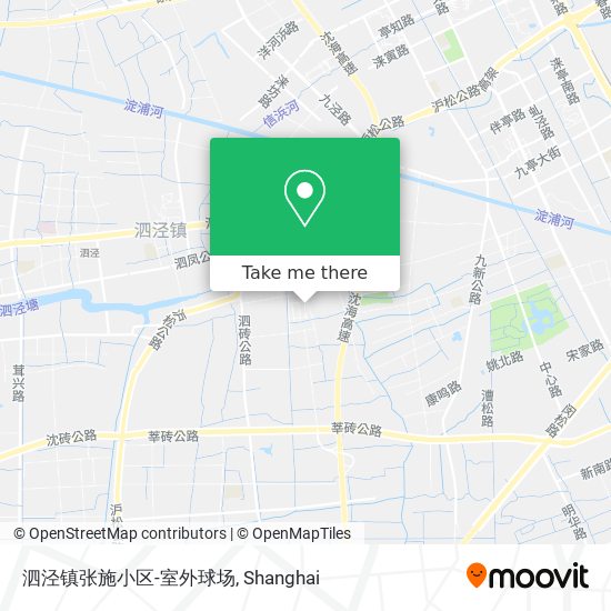 泗泾镇张施小区-室外球场 map