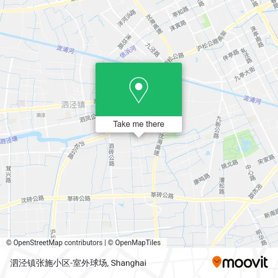 泗泾镇张施小区-室外球场 map