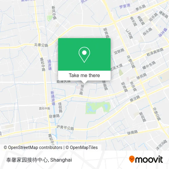 泰馨家园接待中心 map