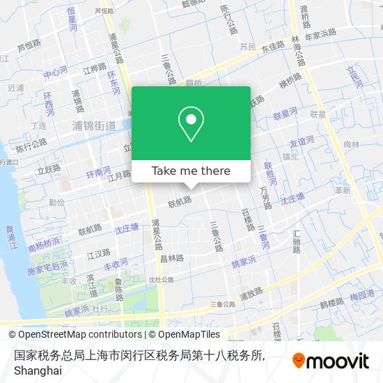 国家税务总局上海市闵行区税务局第十八税务所 map