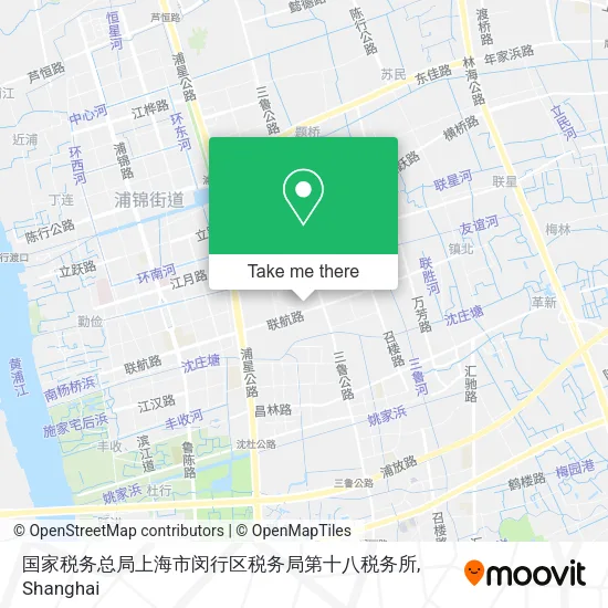 国家税务总局上海市闵行区税务局第十八税务所 map