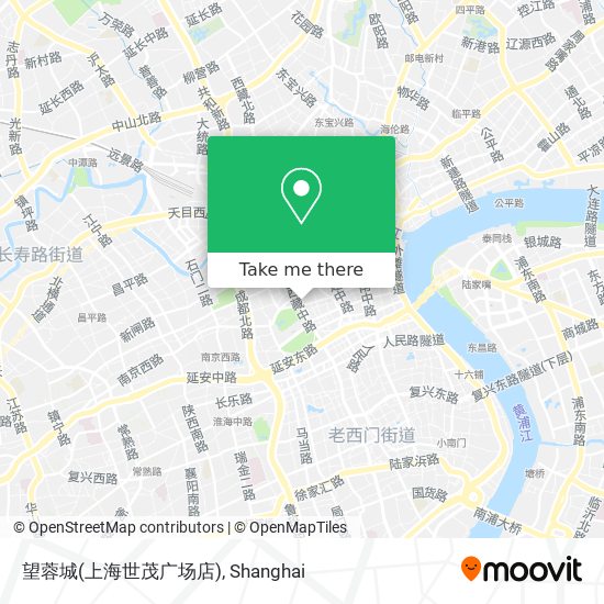 望蓉城(上海世茂广场店) map
