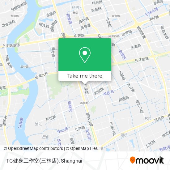 TG健身工作室(三林店) map