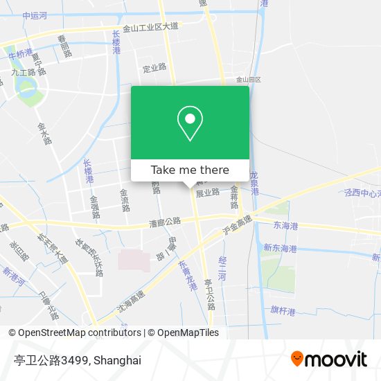 亭卫公路3499 map