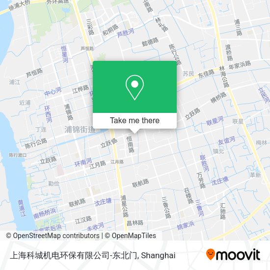 上海科城机电环保有限公司-东北门 map