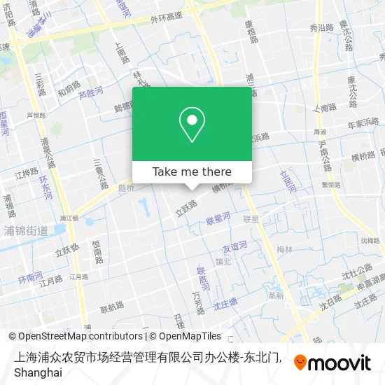 上海浦众农贸市场经营管理有限公司办公楼-东北门 map