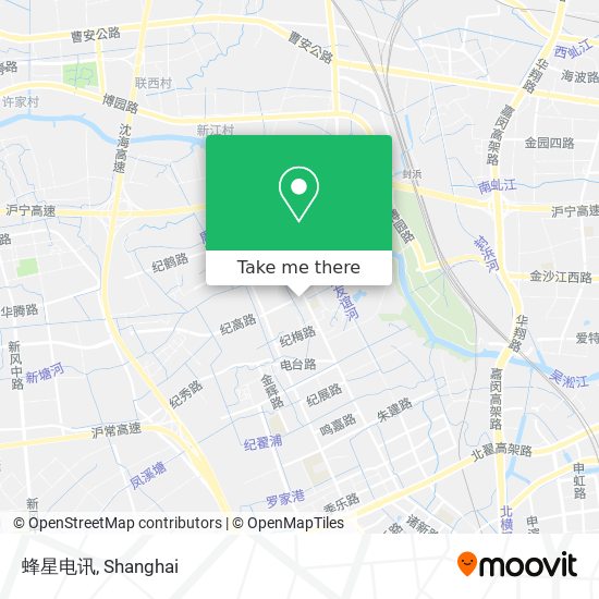 蜂星电讯 map