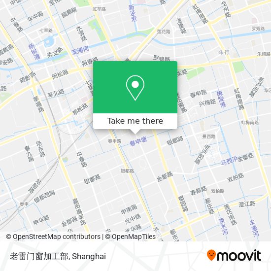 老雷门窗加工部 map