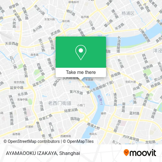 AYAMAOOKU IZAKAYA map