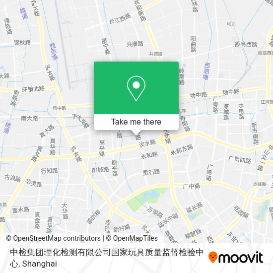 中检集团理化检测有限公司国家玩具质量监督检验中心 map