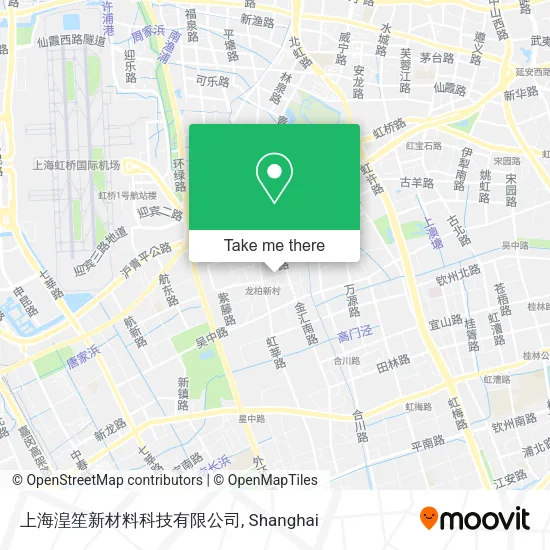 上海湟笙新材料科技有限公司 map