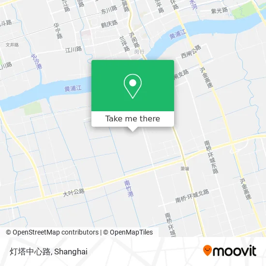 灯塔中心路 map