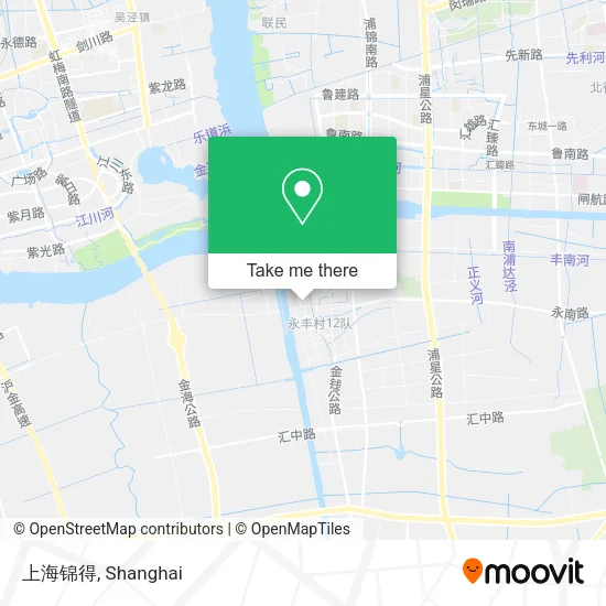 上海锦得 map