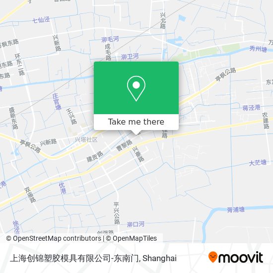 上海创锦塑胶模具有限公司-东南门 map