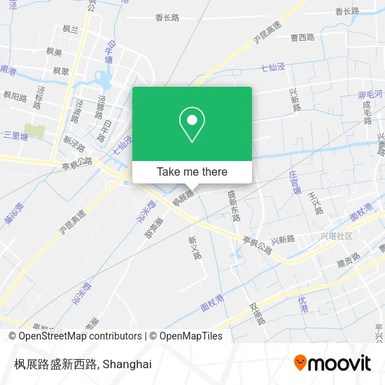 枫展路盛新西路 map