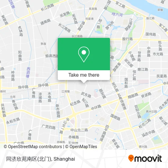 同济欣苑南区(北门) map