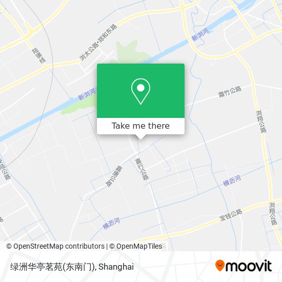 绿洲华亭茗苑(东南门) map