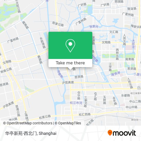 华亭新苑-西北门 map
