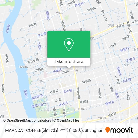 MAANCAT COFFEE(浦江城市生活广场店) map