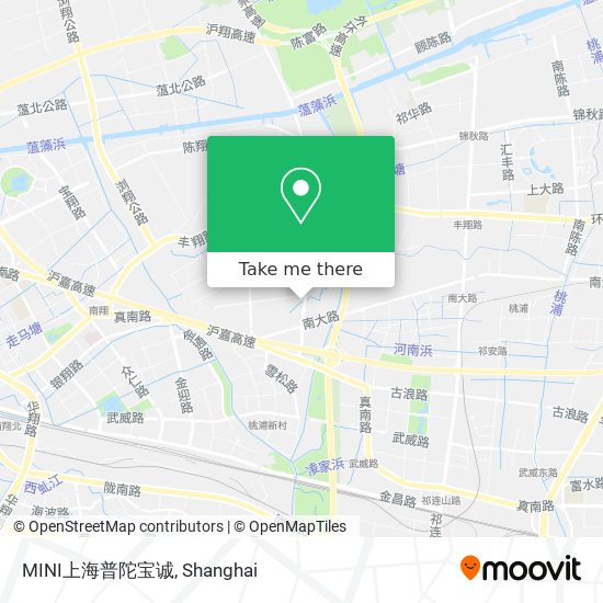 MINI上海普陀宝诚 map