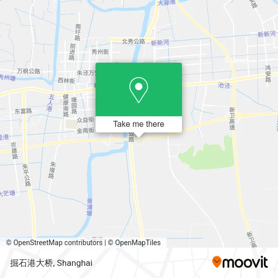 掘石港大桥 map