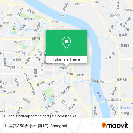 民星路350弄小区-南1门 map