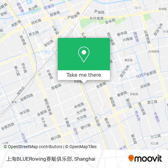 上海BLUERowing赛艇俱乐部 map