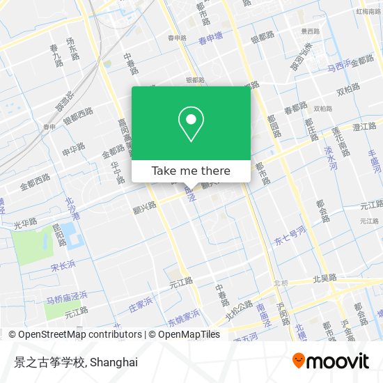 景之古筝学校 map