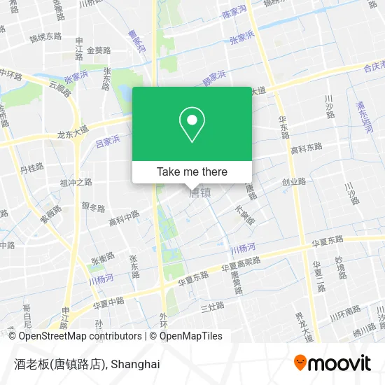 酒老板(唐镇路店) map