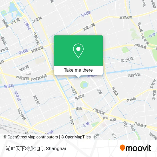 湖畔天下3期-北门 map