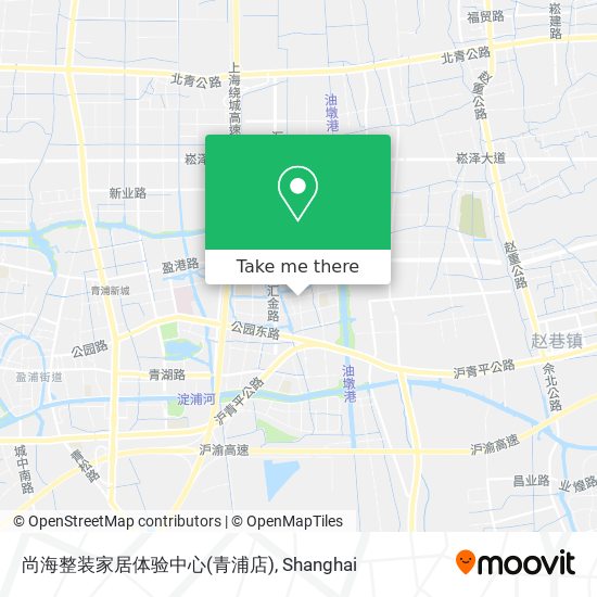 尚海整装家居体验中心(青浦店) map