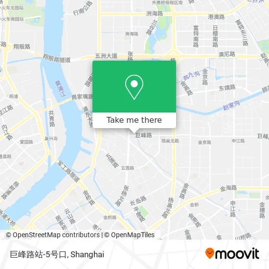 巨峰路站-5号口 map