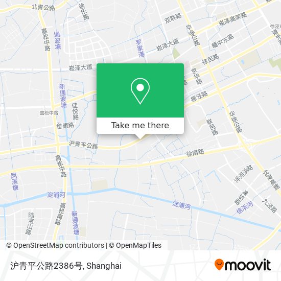 沪青平公路2386号 map