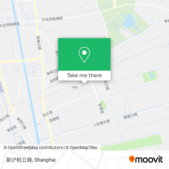 新沪杭公路 map