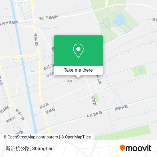 新沪杭公路 map