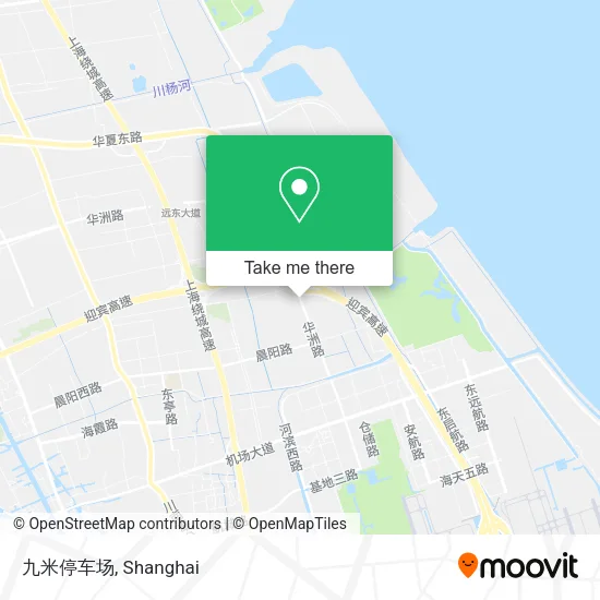 九米停车场 map