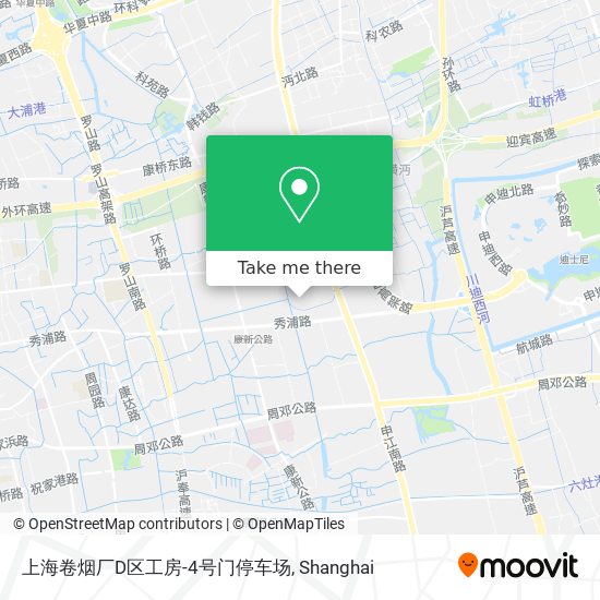 上海卷烟厂D区工房-4号门停车场 map