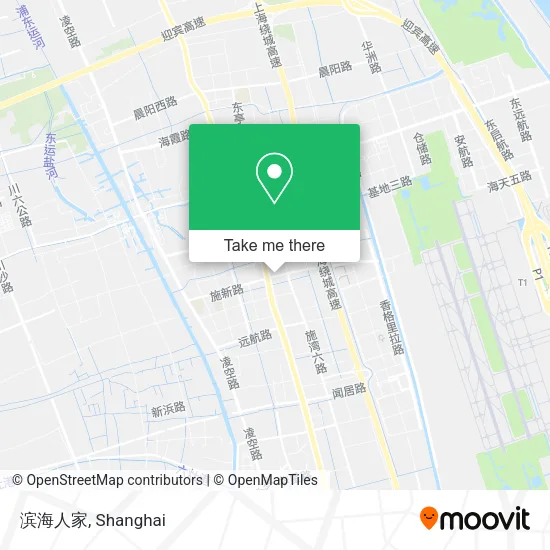 滨海人家 map