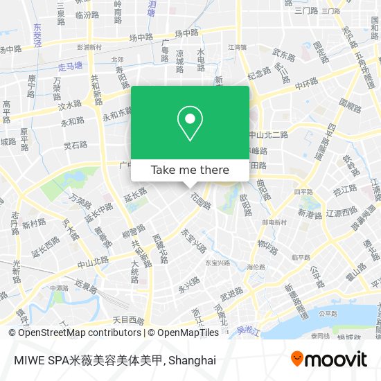 MIWE SPA米薇美容美体美甲 map