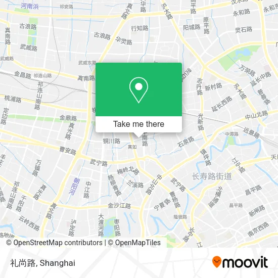 礼尚路 map