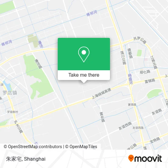 朱家宅 map