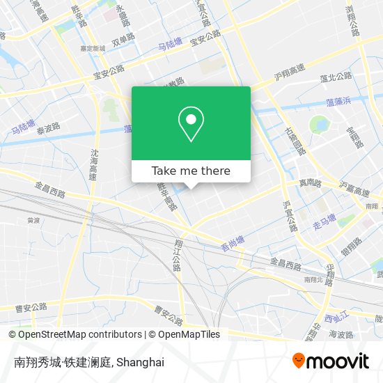 南翔秀城·铁建澜庭 map