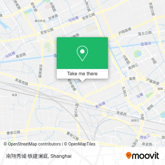 南翔秀城·铁建澜庭 map