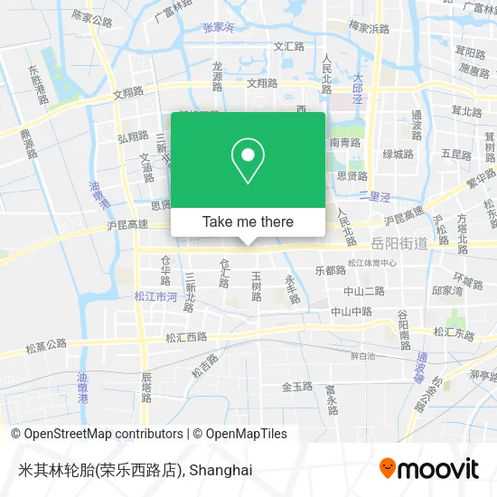 米其林轮胎(荣乐西路店) map