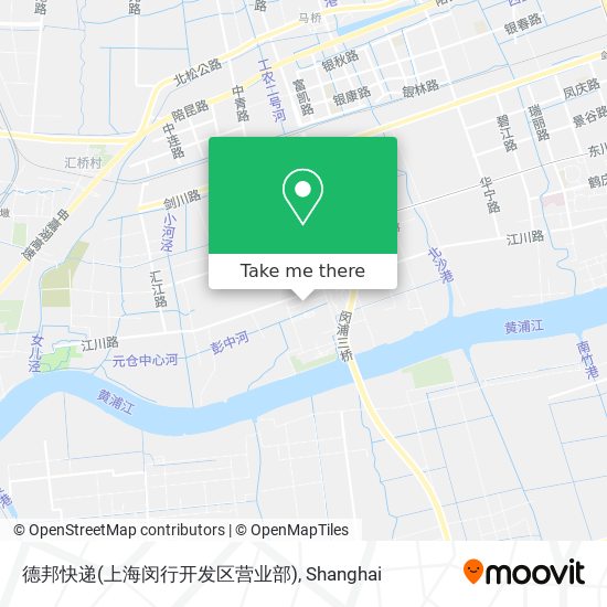 德邦快递(上海闵行开发区营业部) map