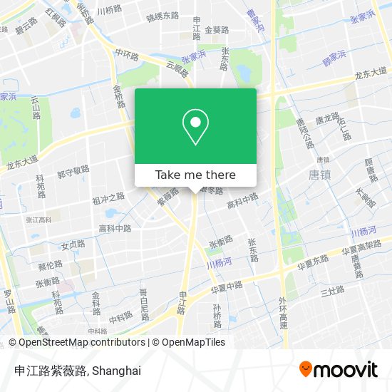 申江路紫薇路 map