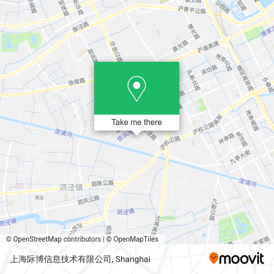 上海际博信息技术有限公司 map